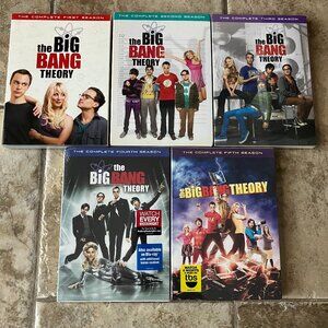 Big Bang Theory Season's 1-9 DVD ( 8 is BluRay)